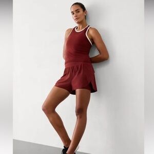 Athleta Momentum Seamless High Neck Crop Tank NWT